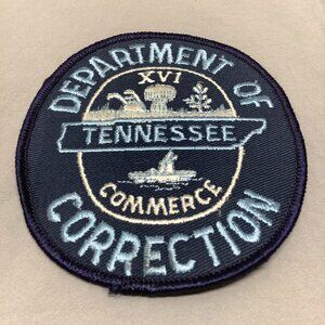 Department Corrections Commerce Tennessee Patch New Old Stock